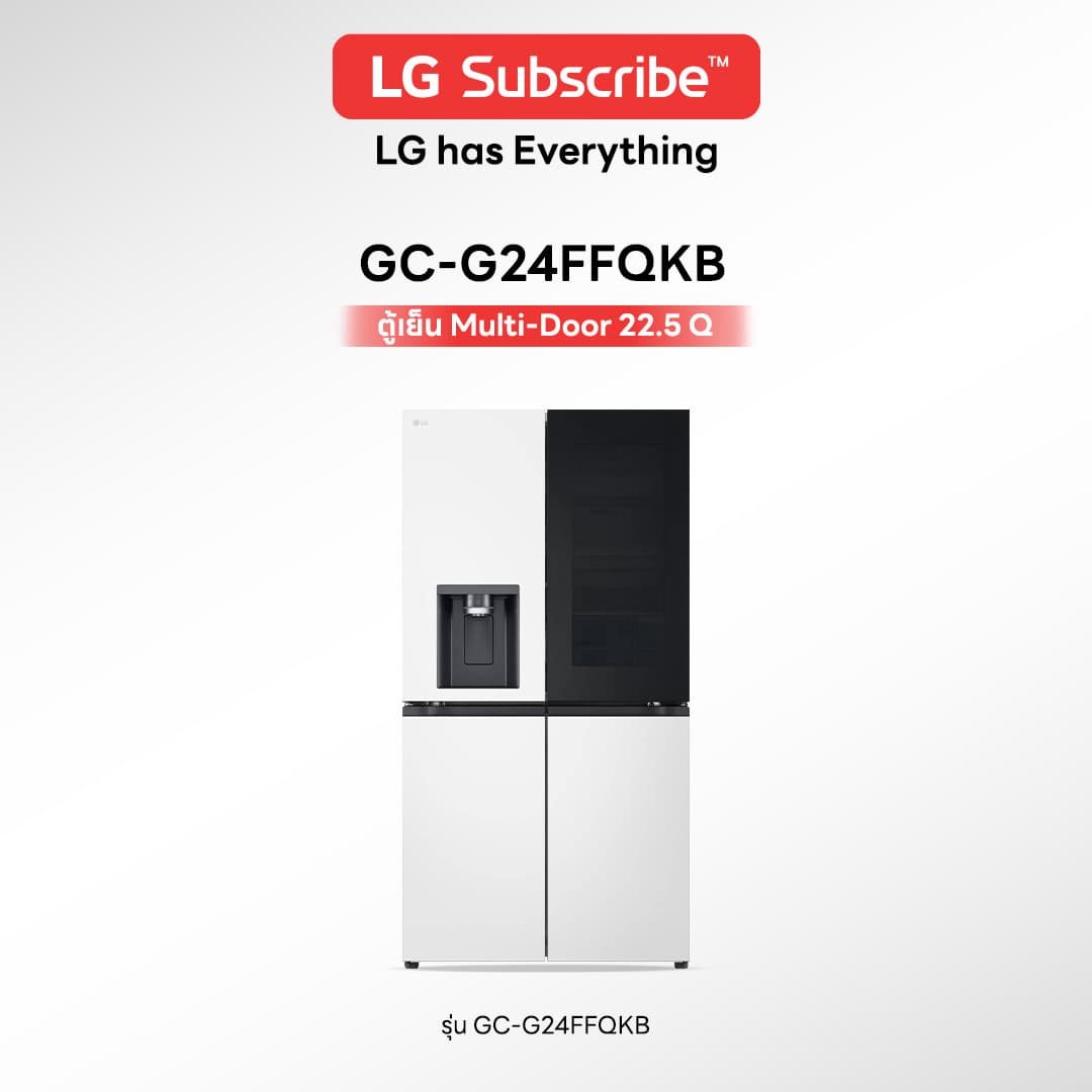 ตู้เย็น LG Multi-Door 22.5 Q รุ่น GC-G24FFQKB - รูปที่ 1